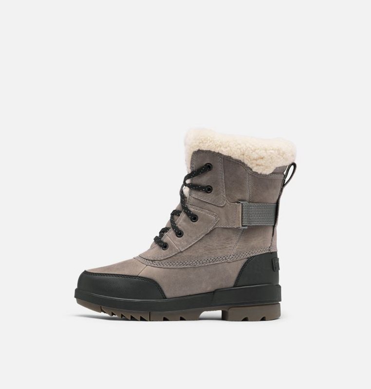 Sorel Tivoli™ IV Parc Mid - Womens Snow Boots Dark Grey - 132847YKR